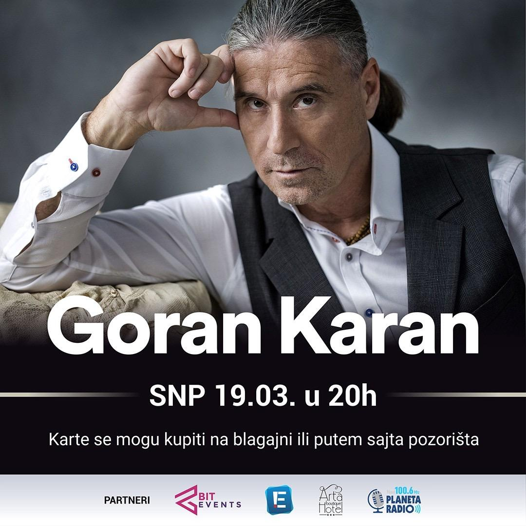 Koncert Gorana Karana