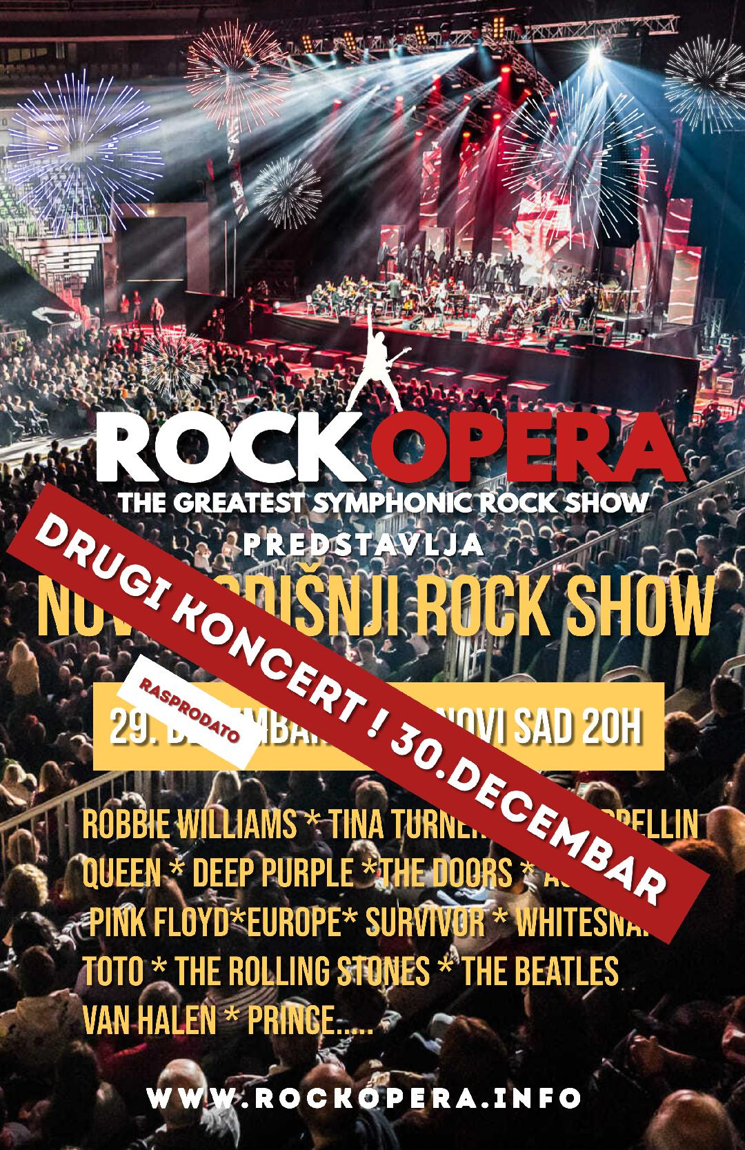 Novogodišnji Rock Show II - drugi koncert