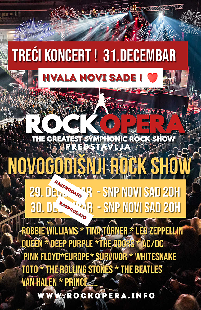 Novogodišnji Rock Show - treći koncert